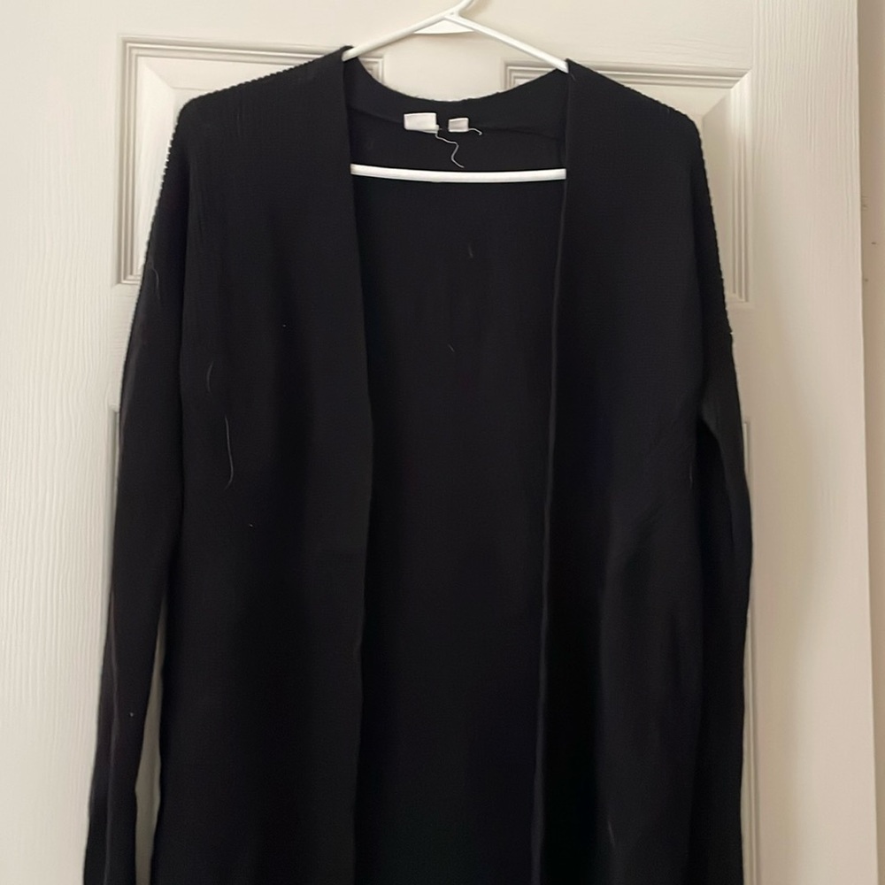 Gap Black Cardigan Sweater Adult XS